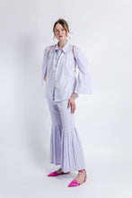 Load image into Gallery viewer, Modular Shirt with Adjustable Drawstring and Violet Cape
