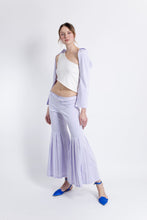 Load image into Gallery viewer, Lilac Ankle Length Pleated Trousers
