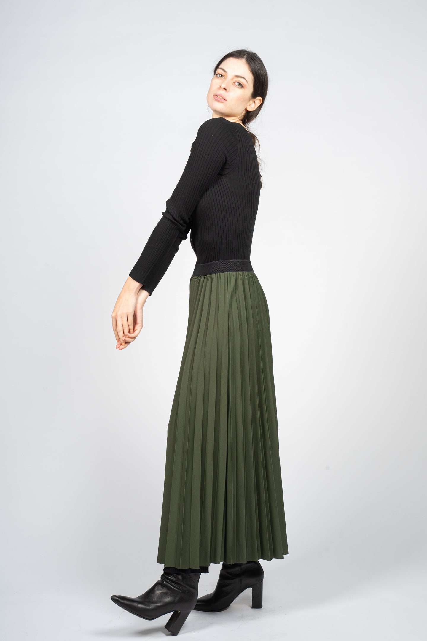 Forest Green Sun Ray Skirt – Margeamirage